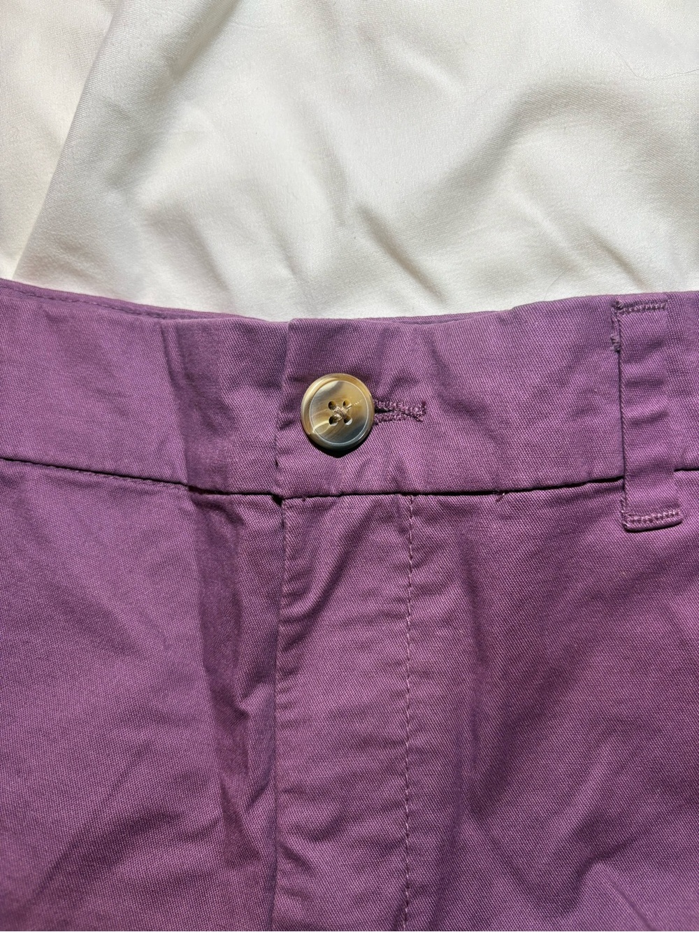 Old Navy Everyday Chino Short Trio - Purple, Black and Mustard - Picture 4 of 8